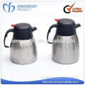 Custom reusable fast food glass tea pot with filter for Airline